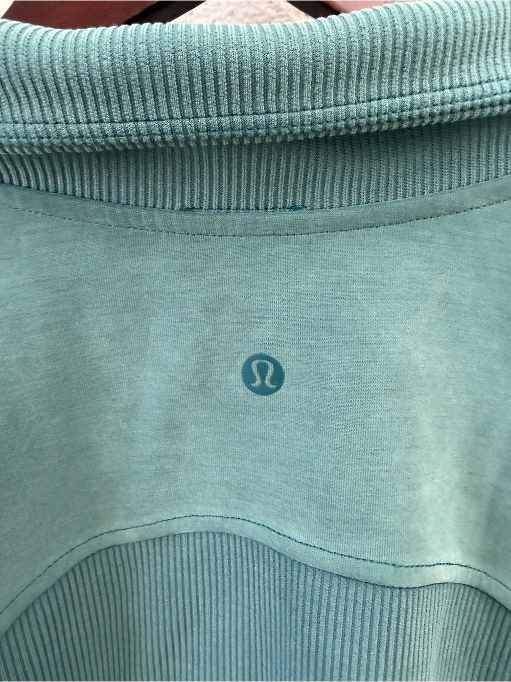 Lululemon Brushed Softstreme Ribbed Half Zip size 8 - Picture 7 of 9